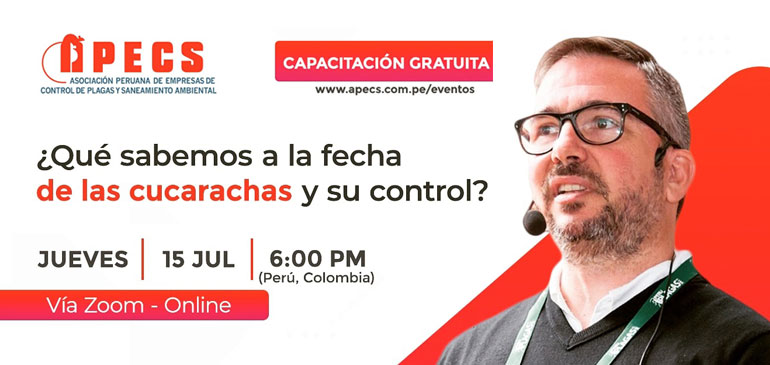 Capacitación gratuita sobre cucarachas