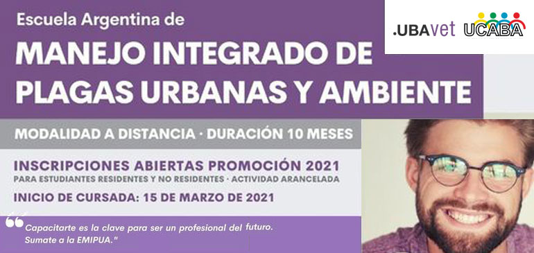 Escuela Argentina Manejo Integrado Plagas Urbanas y Ambiente 2021