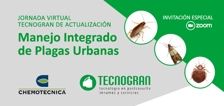 Jornada Virtual Tecnogran en Manejo Integrado de Plagas